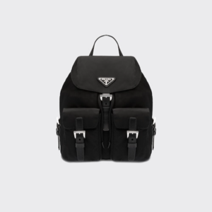 Prada Small Linylon Backpack 1BZ677 Black